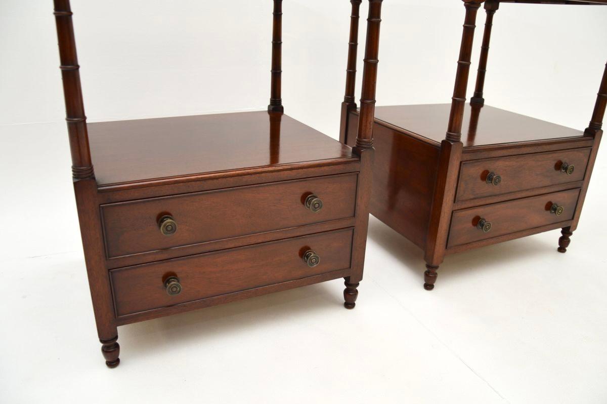 Pair of Antique Georgian Style Side Tables 3