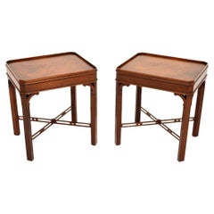 Pair of Antique Georgian Style Side Tables