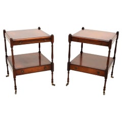 Pair of Antique Georgian Style Side Tables
