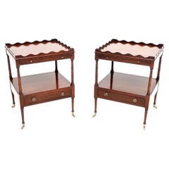 Pair of Antique Georgian Style Side Tables