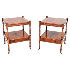 Pair of Antique Georgian Style Side Tables