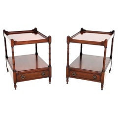 Pair of Antique Georgian Style Side Tables