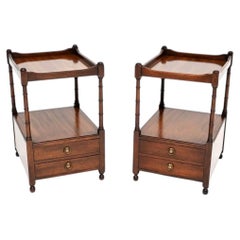 Pair of Antique Georgian Style Side Tables