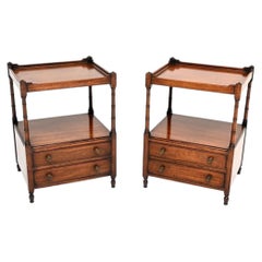 Pair of Antique Georgian Style Side Tables