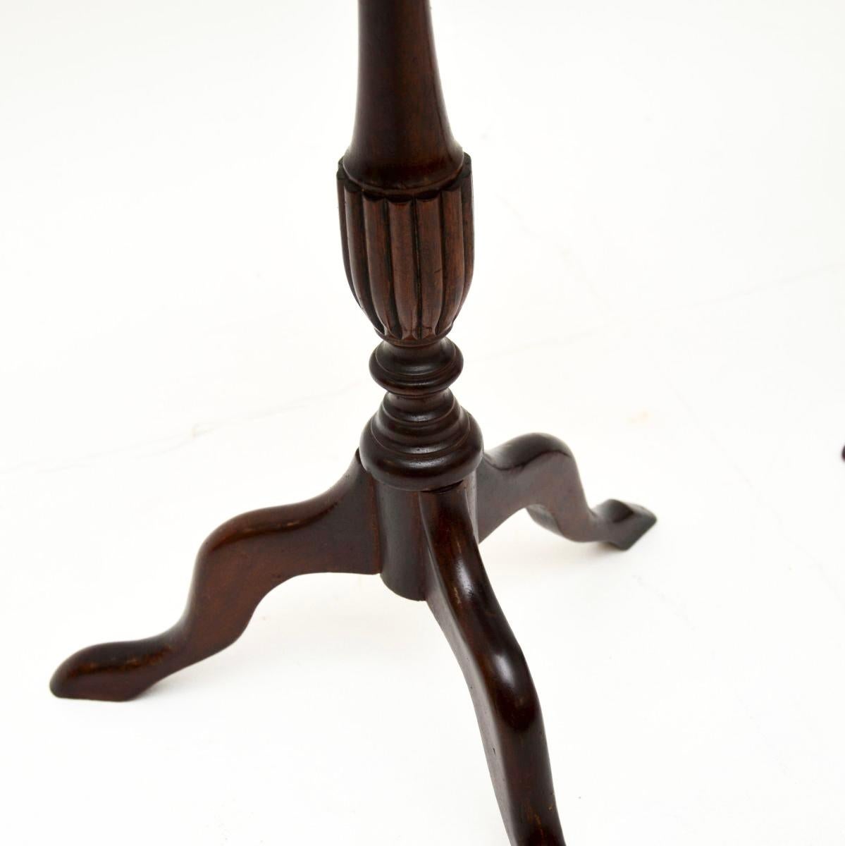Pair of Antique Georgian Style Wine Tables 1