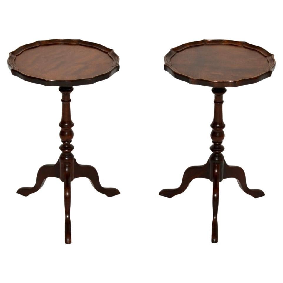 Pair of Antique Georgian Style Wine Tables