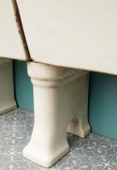 Pair of Antique Glazed Laundry Sinks