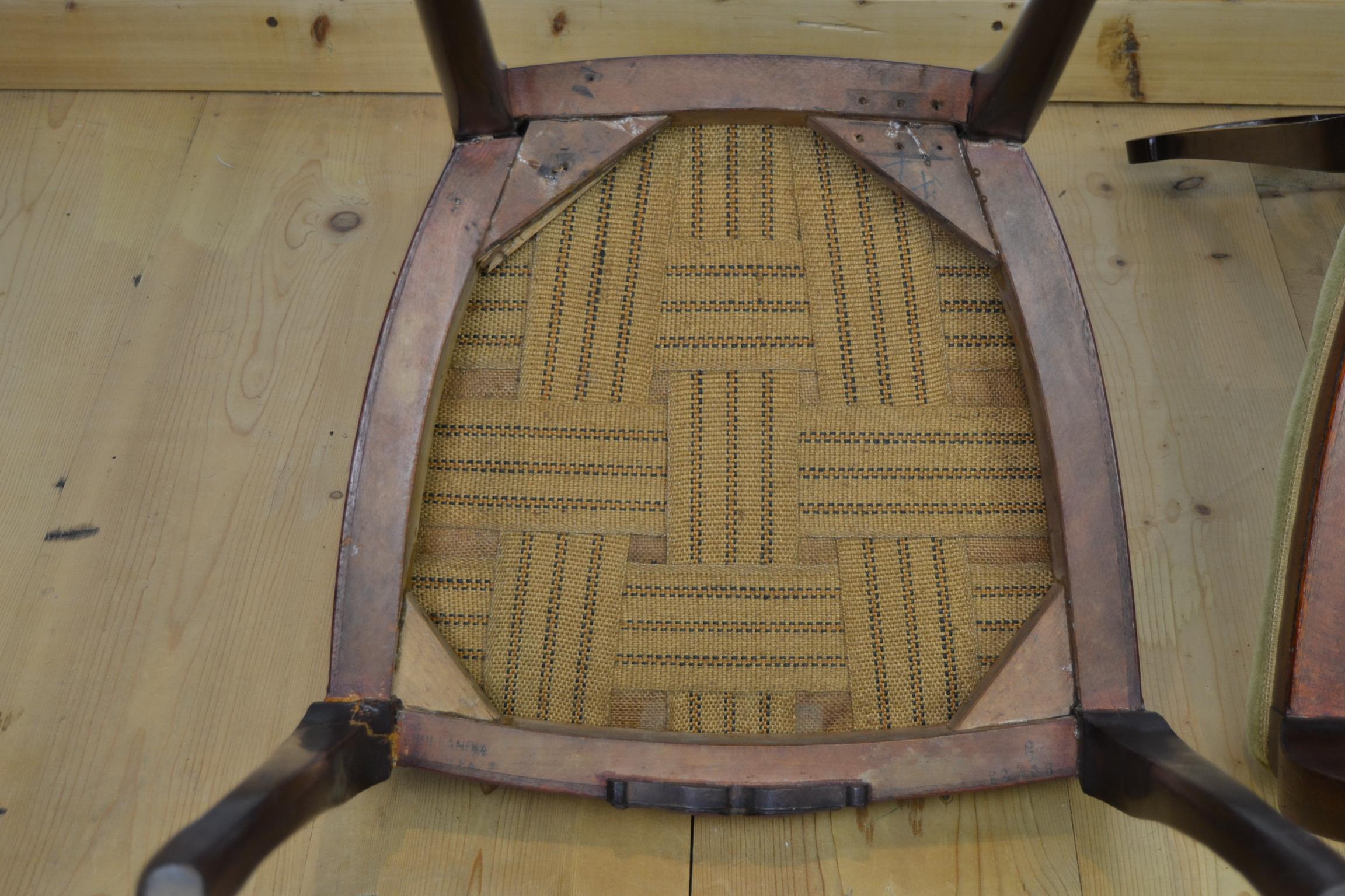 Paire de chaises d'appoint Hollandia Pander & Zn, fin du 19ème siècle en vente 10