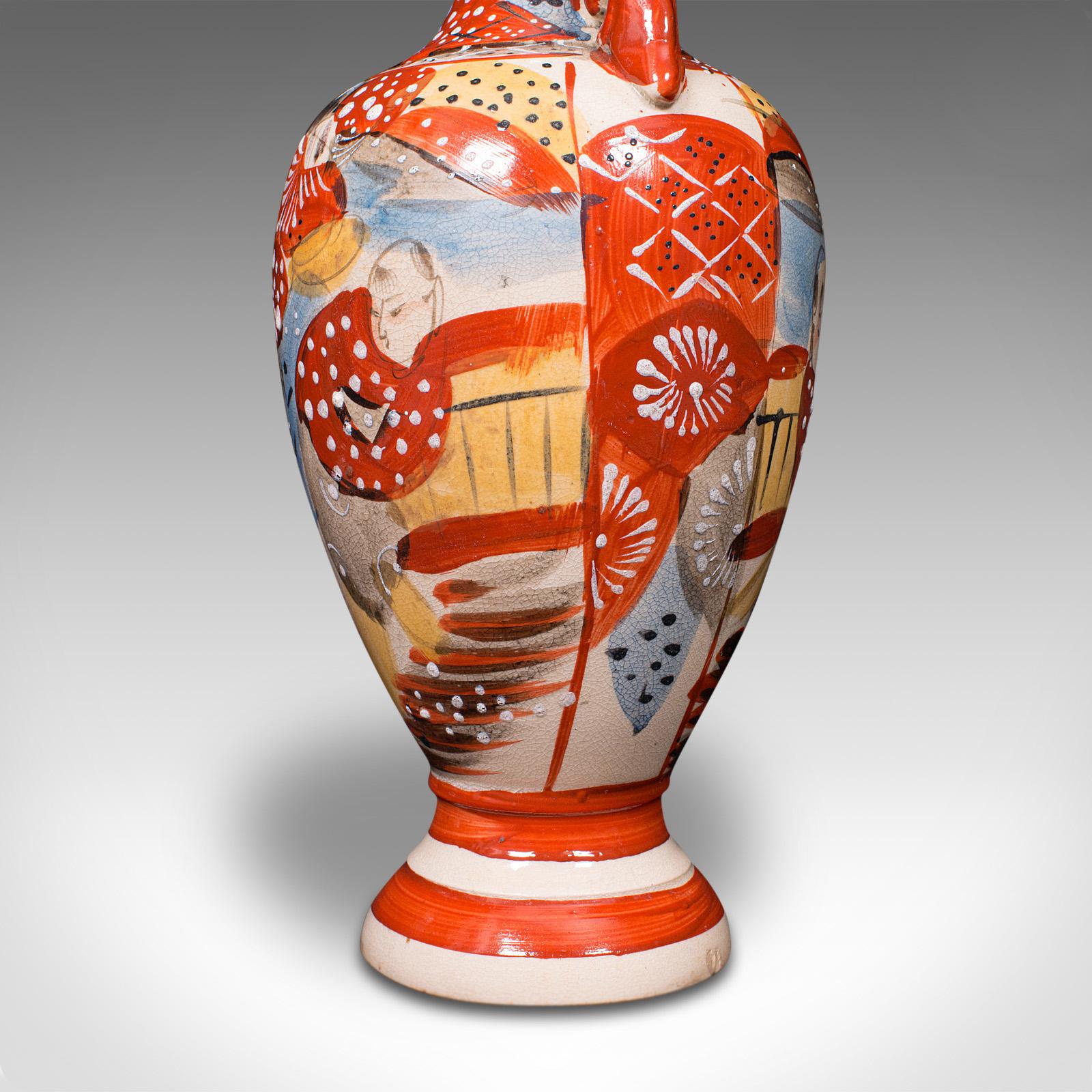 Pair Of Antique Imari Vases, Japanese, Hand Painted, Meiji, Victorian, C.1900 For Sale 5