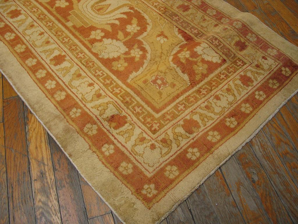 Hand-Woven Pair of Antique Indian Amritsar Rug For Sale