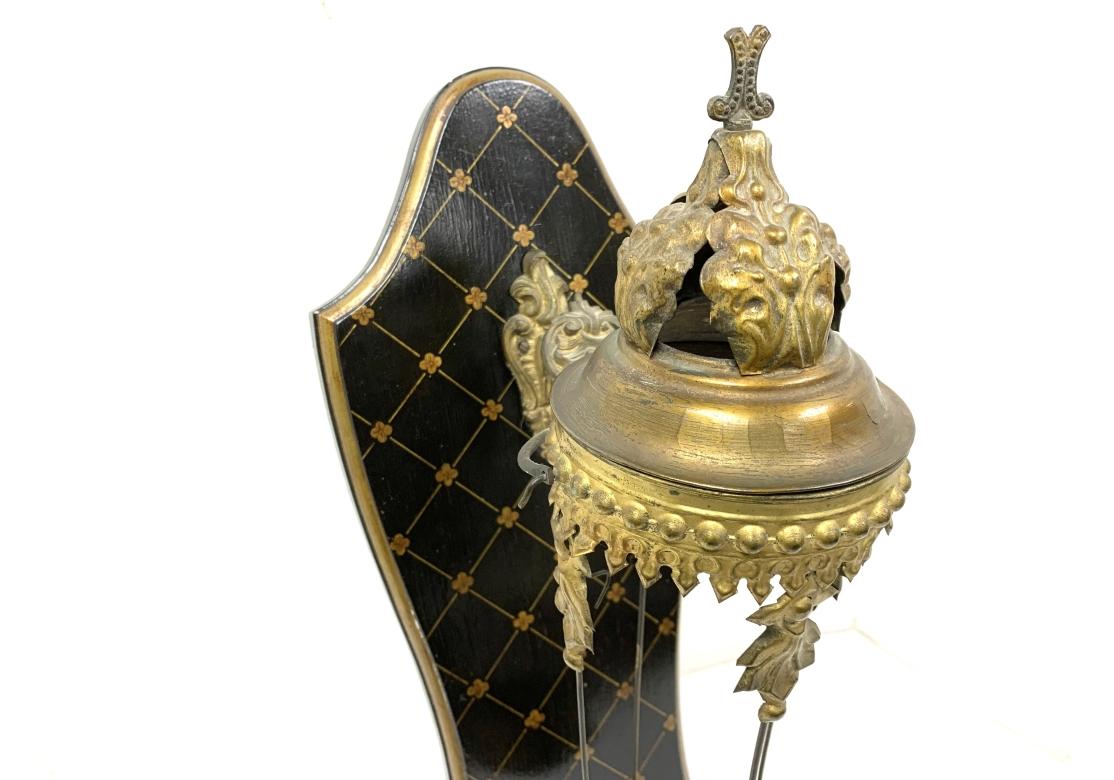 Paire d'appliques à bougie antiques italiennes du 19e siècle en vente 6