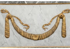 Pair of Antique Italian circa 1790 Carved and Gilt Neoclassical Panels