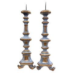 Pair of Antique Italian Candlesticks