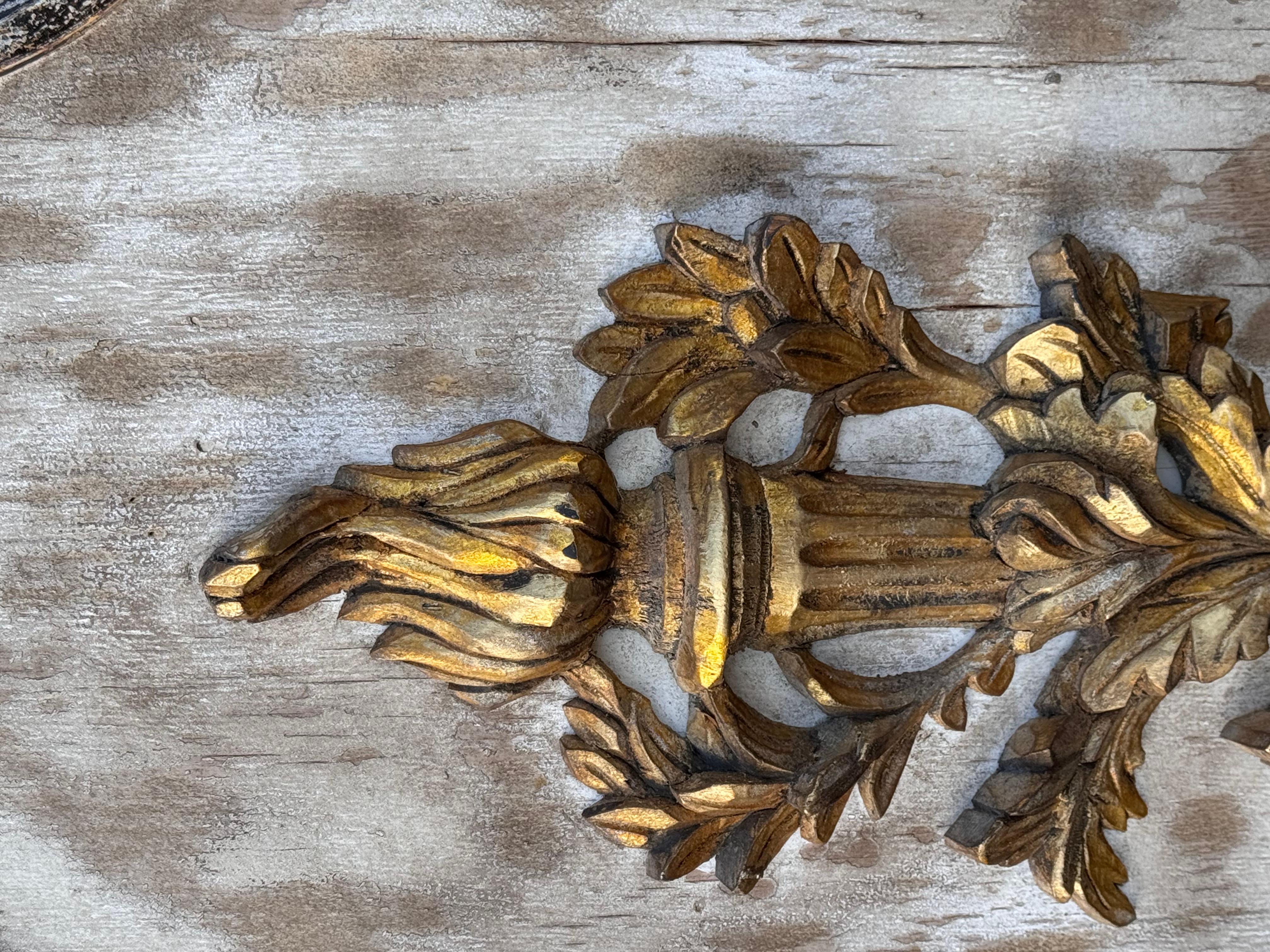 Pair of Antique Italian Carved Wall Panels For Sale at 1stDibs