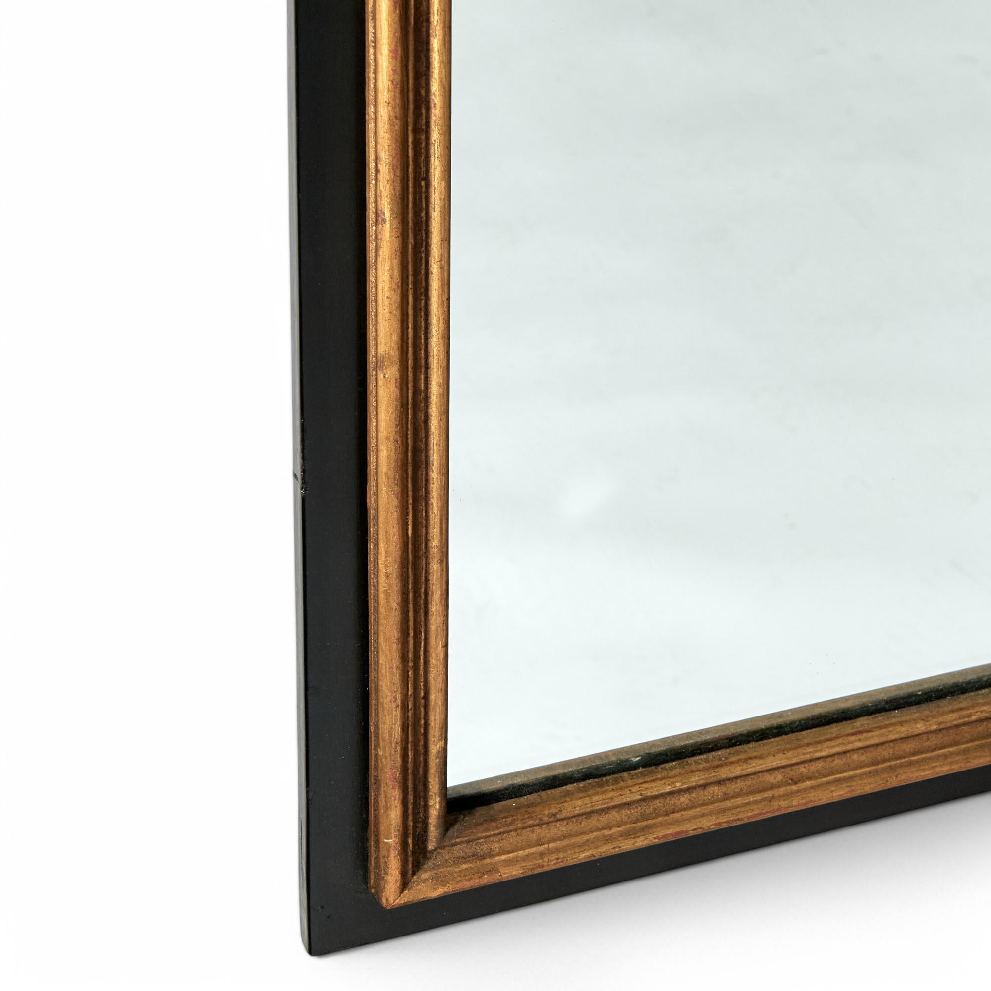 Pareja de Espejos de Pared Antiguos Italianos Neo Clásicos con Trompe L'oeil en venta 3