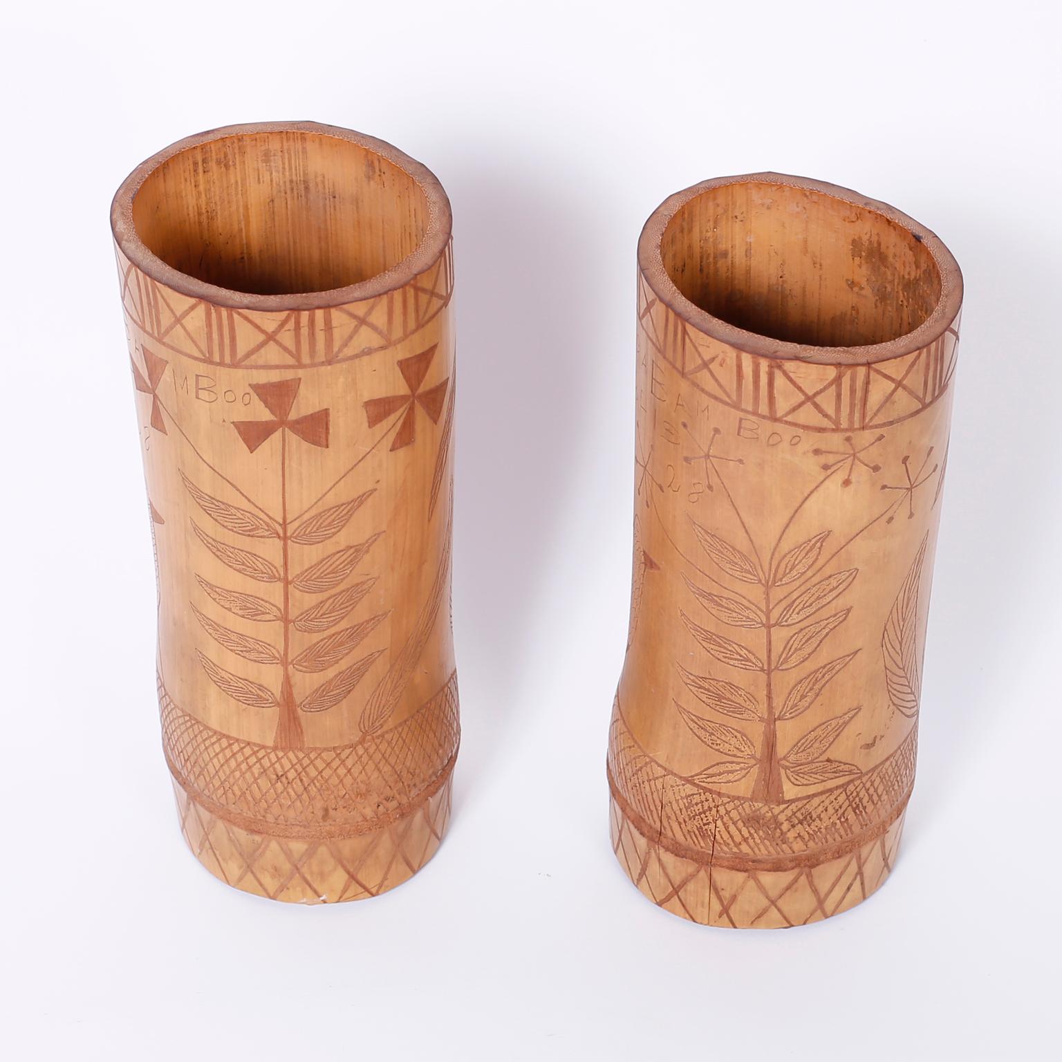 bamboo vases for sale
