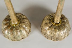 Pair of Antique Japanese Candlesticks