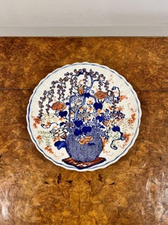Paar antike japanische Imari-Teller aus Japan