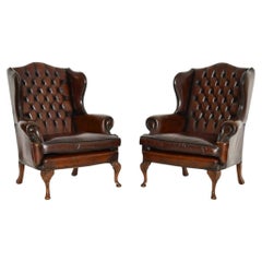 Chaises géorgiennes Wingback