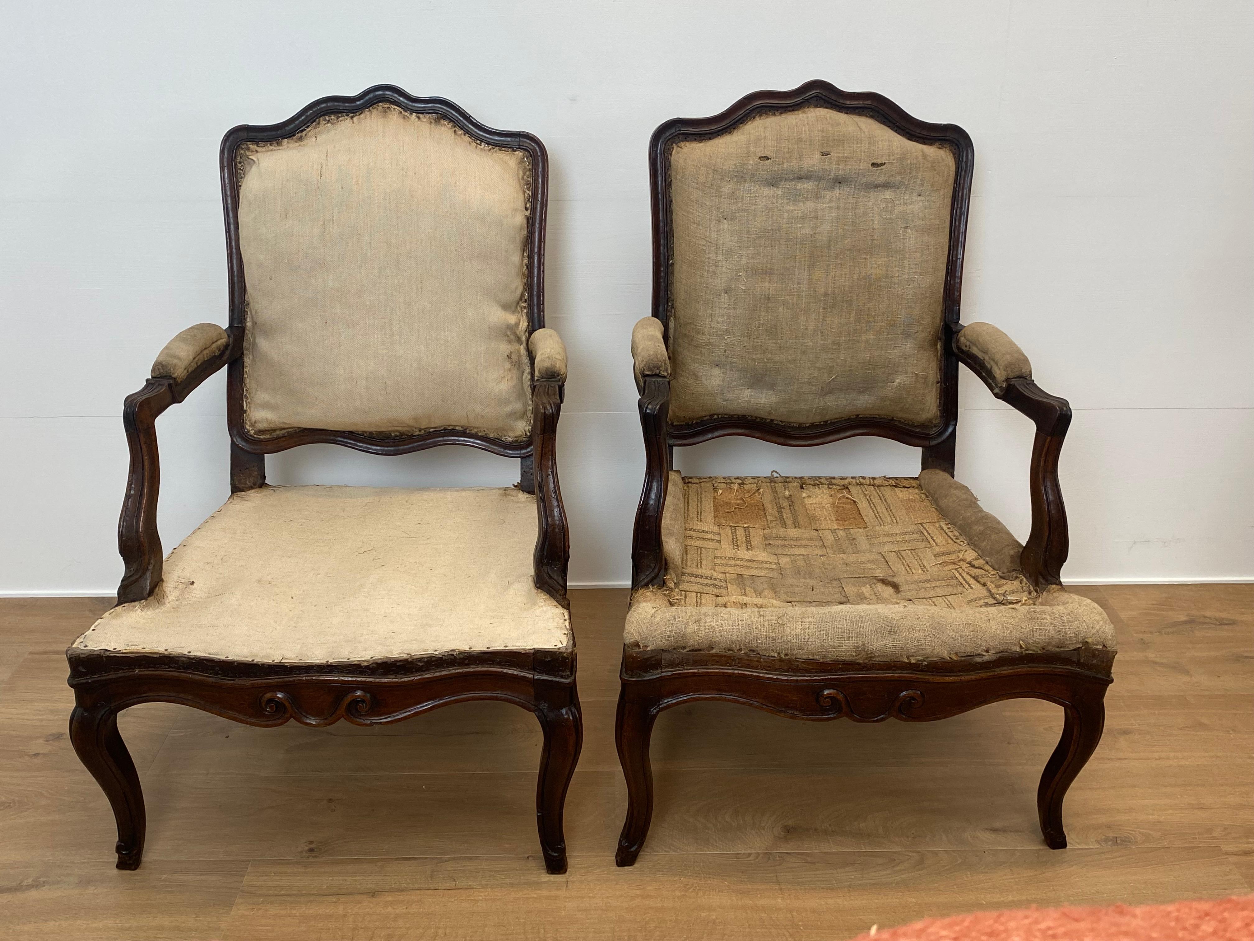 Pair of Antique Louis XVI Chairs at 1stDibs