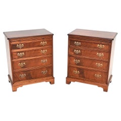 Pair of Antique Mahogany Chests of Drawers