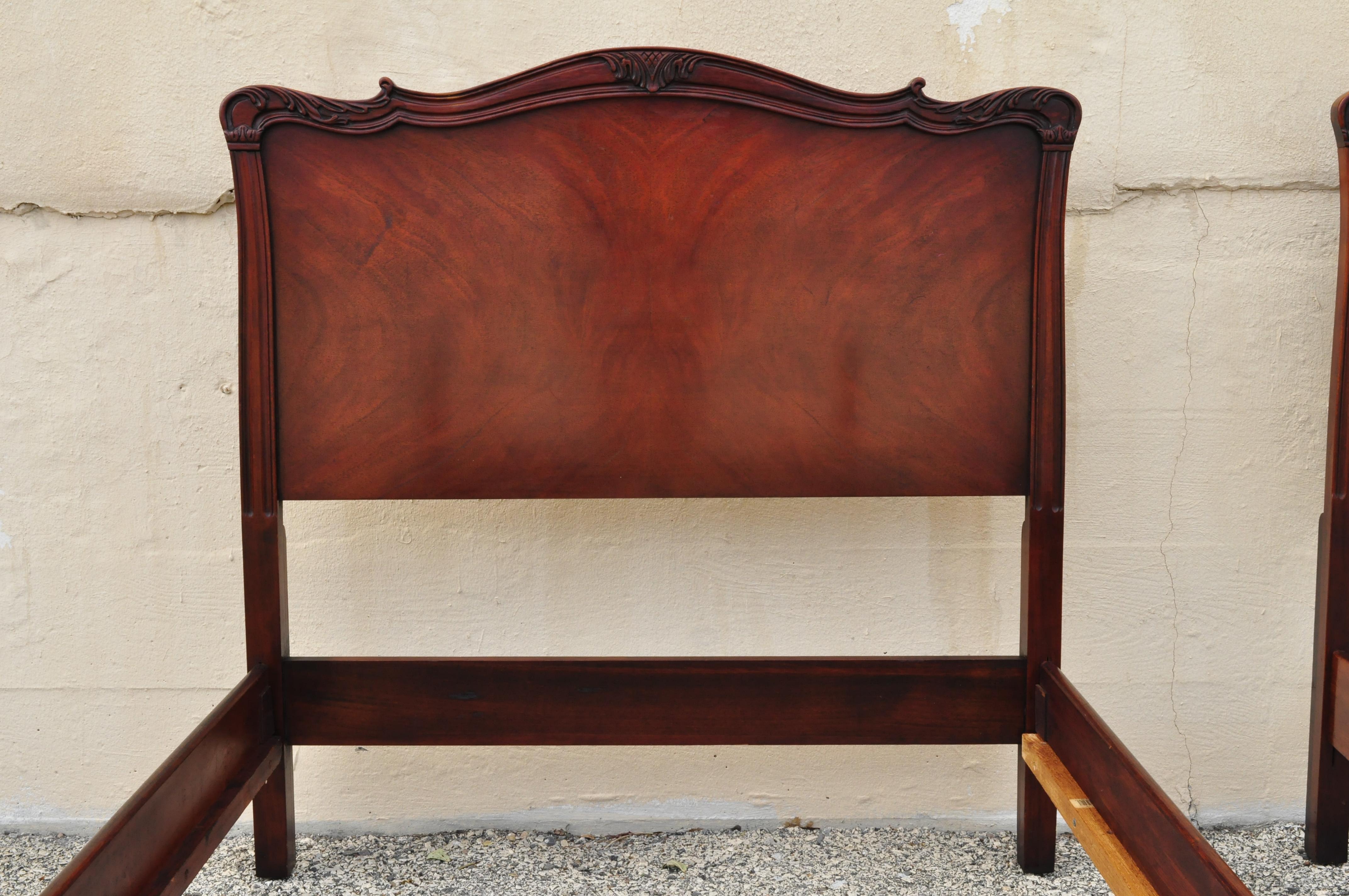 antique twin bed frame