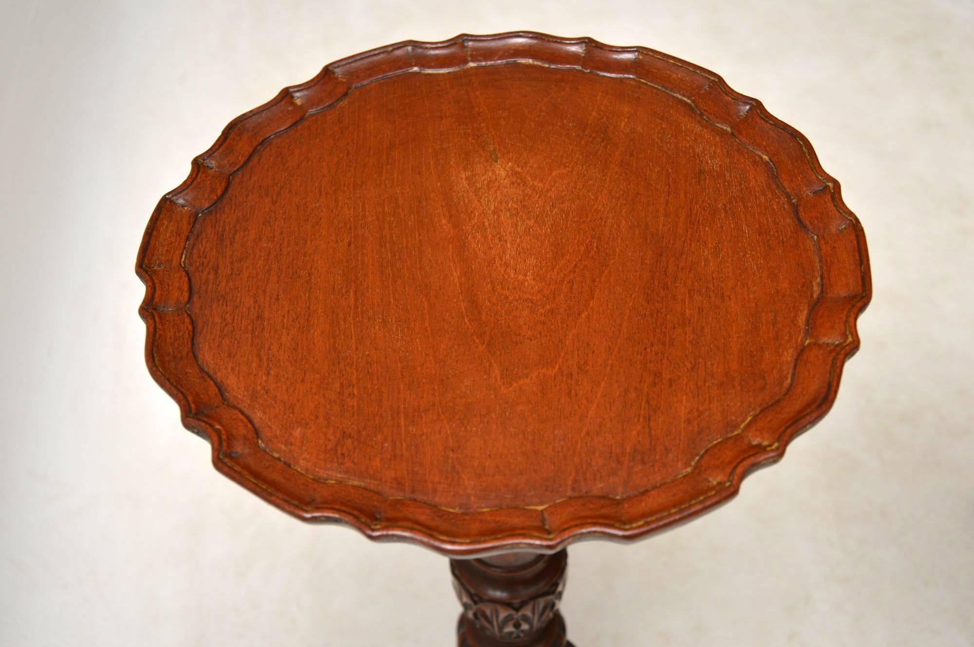 Pair of Antique Mahogany Wine Tables In Excellent Condition In London, GB