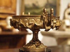 Pair of Antique Marble and Gilt Bronze Tazzas from France, circa 1870