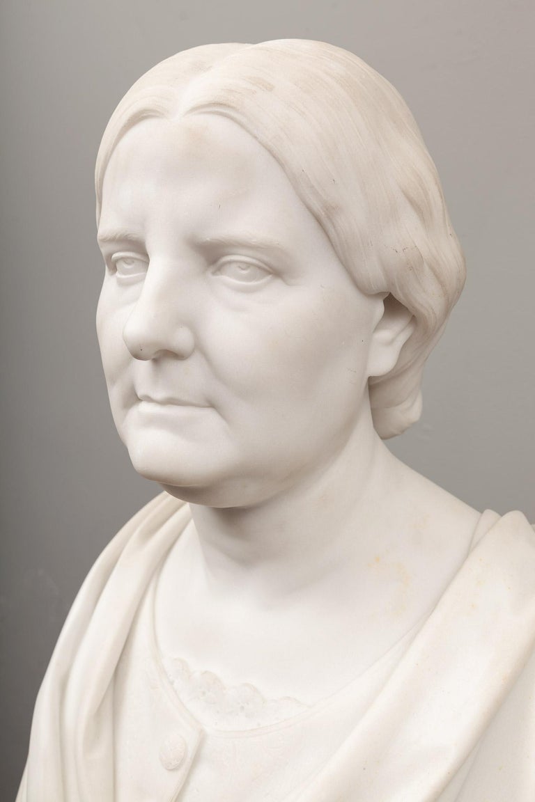 Pair of Antique Marble Busts For Sale at 1stDibs marble busts for