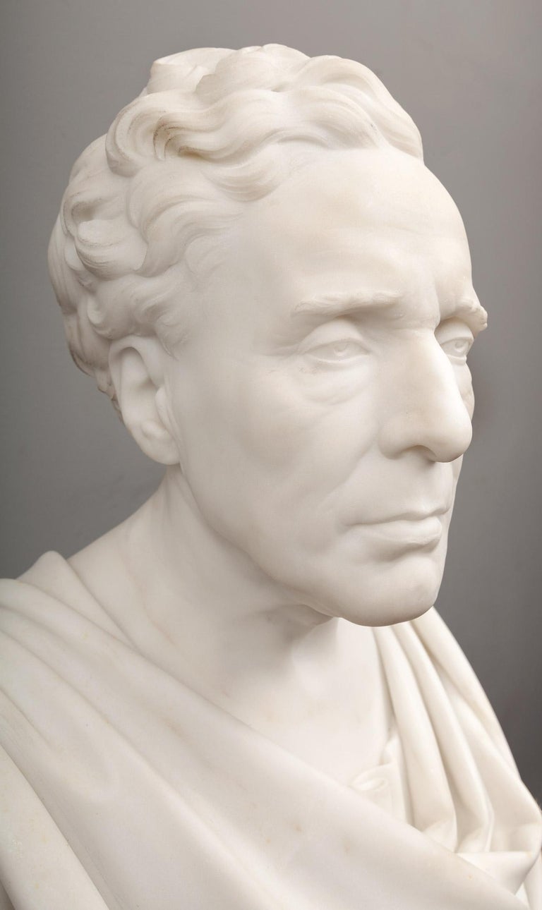 Pair of Antique Marble Busts For Sale at 1stDibs marble busts for