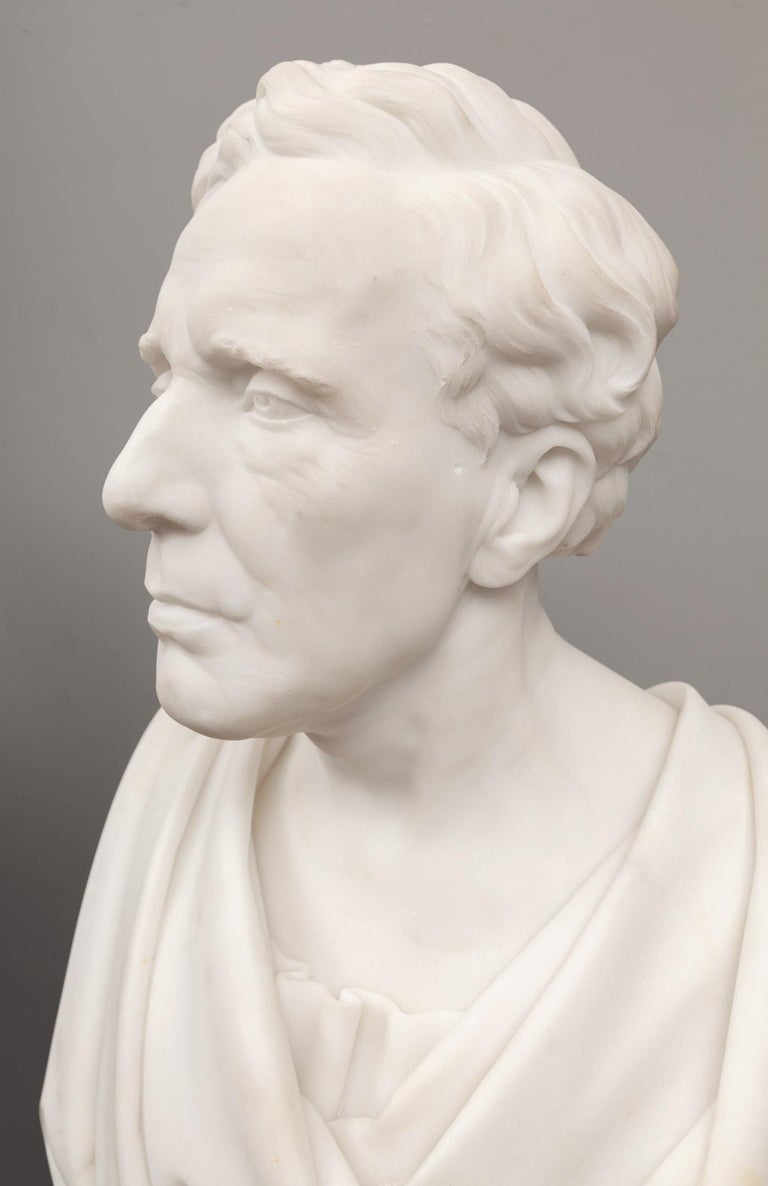 Pair of Antique Marble Busts For Sale at 1stDibs marble busts for