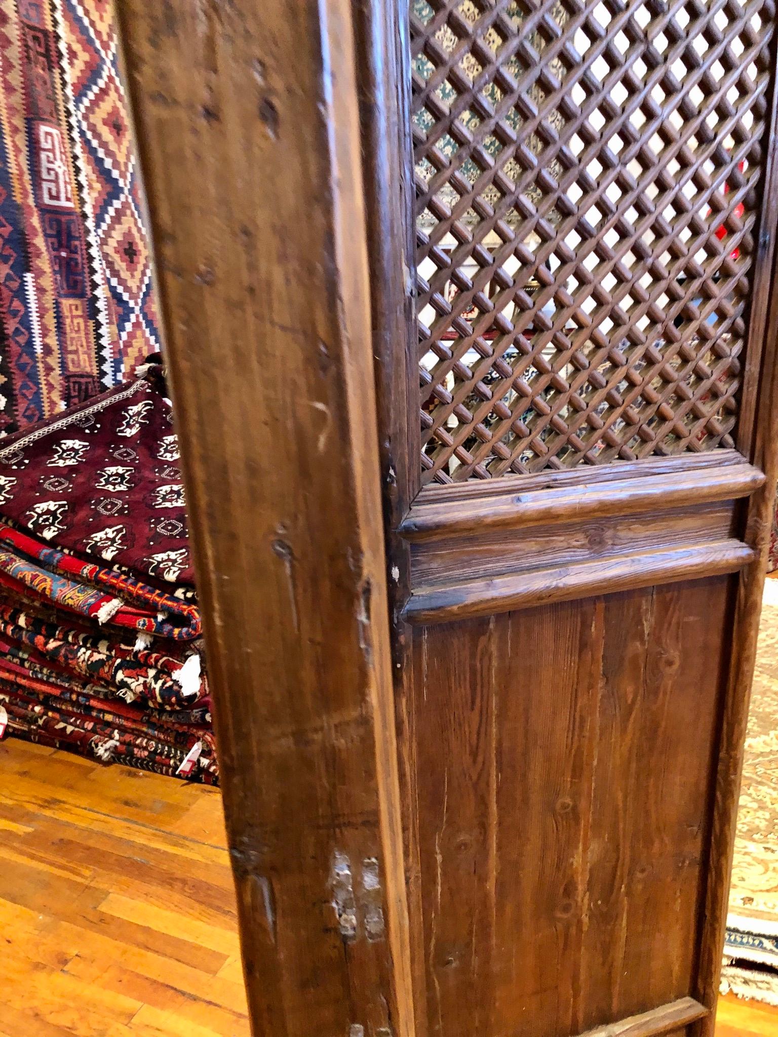 vintage door room divider