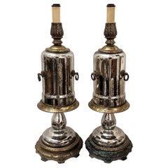 Pair of Antique Mercury Table Lamps