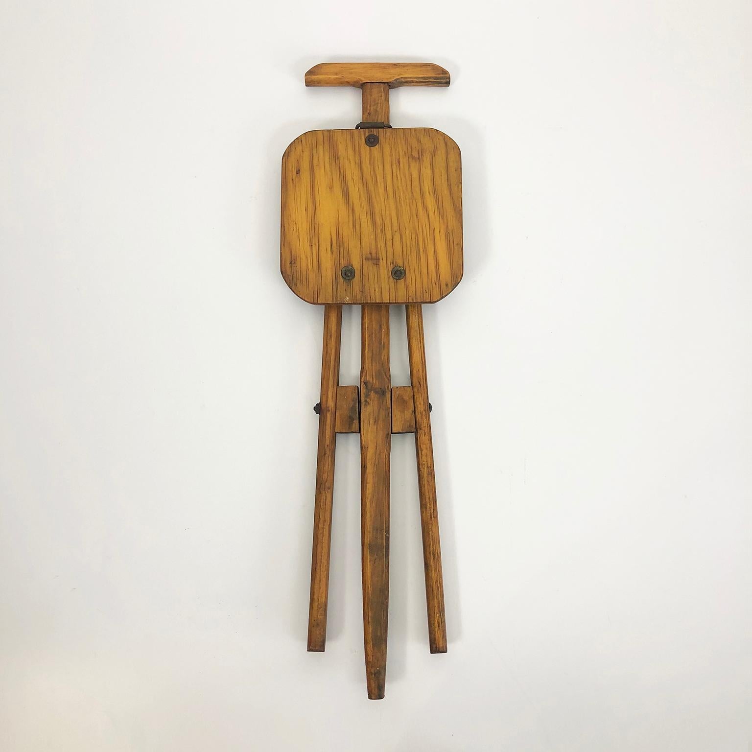 Pair of Antique Mexican Folding Stool In Fair Condition For Sale In Mexico City, CDMX