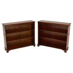 Pair of Antique Military Campaign Style Bookcases