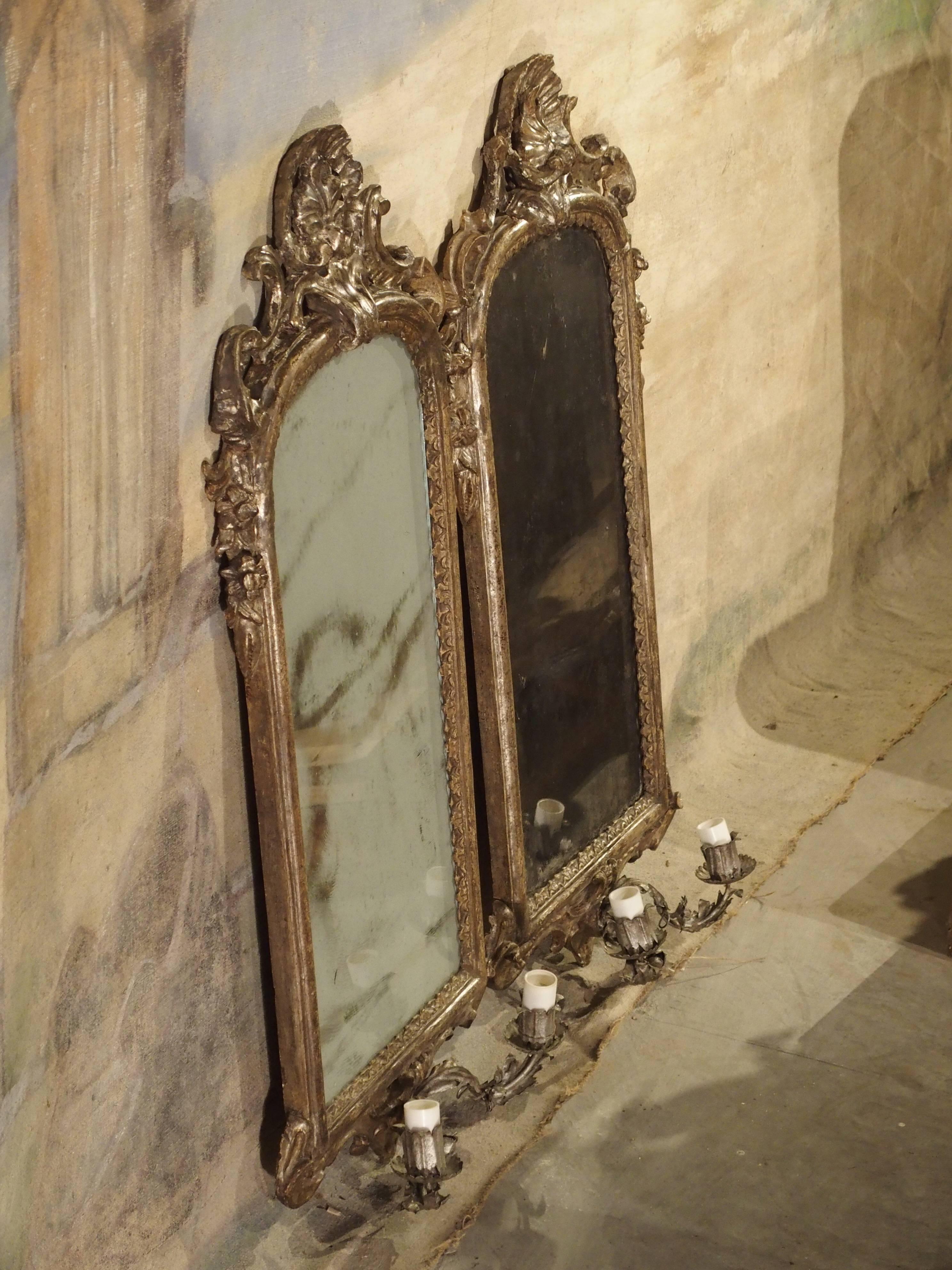 antique mirror sconce