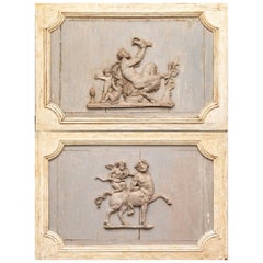 Neoclassical Wall-mounted Sculptures