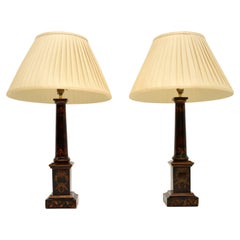 Pair of Antique Neoclassical Style Table Lamps