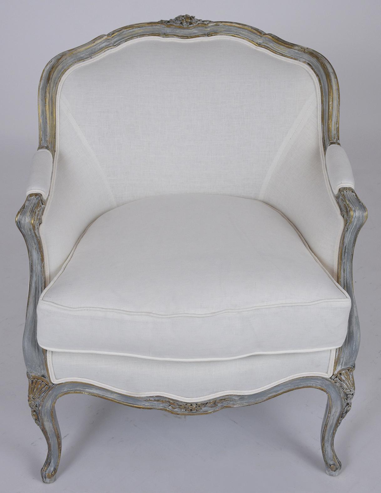 Antique French Louis XV Bergeres 1