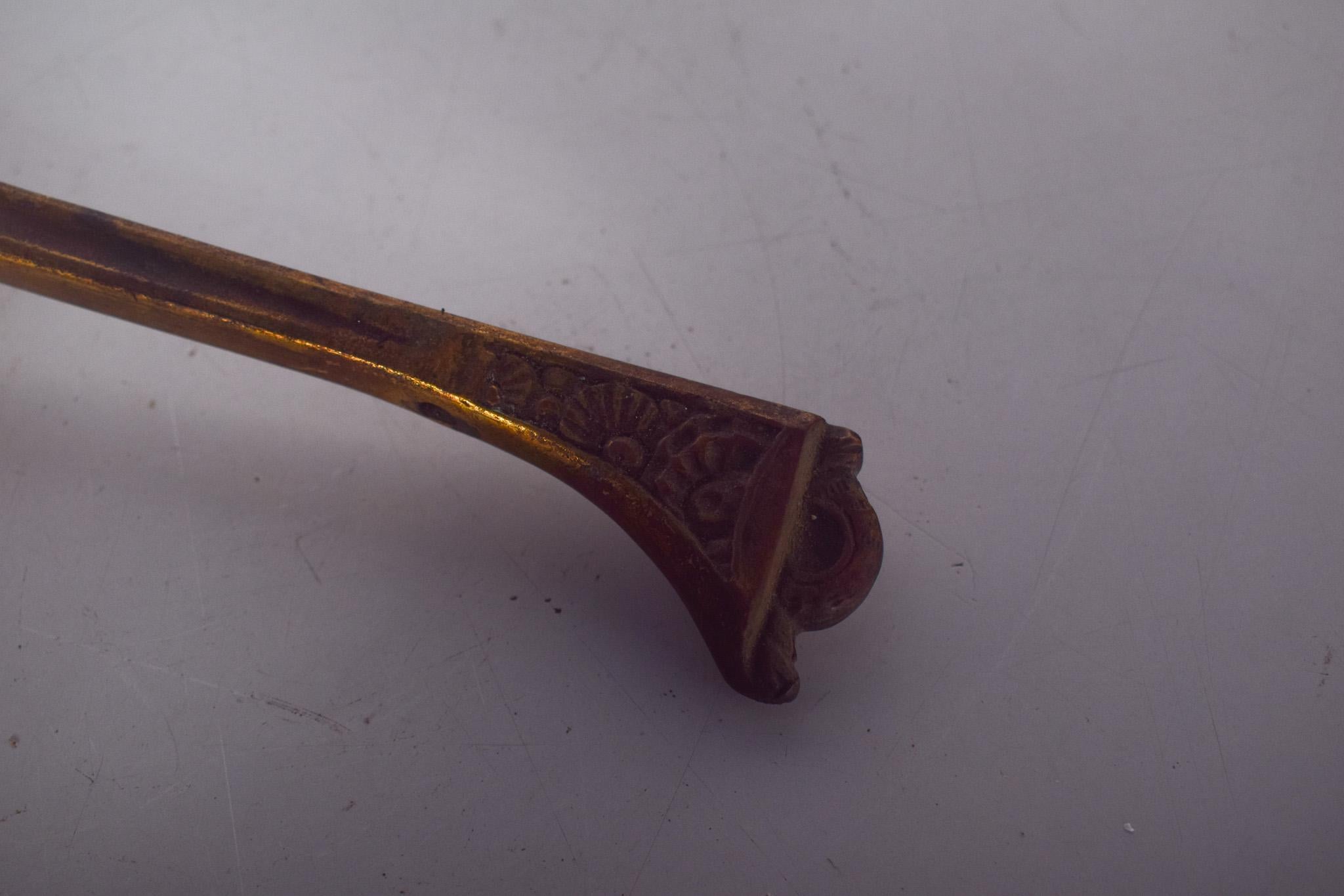 Bronzo Coppia di luci da pianoforte antiche in bronzo in vendita