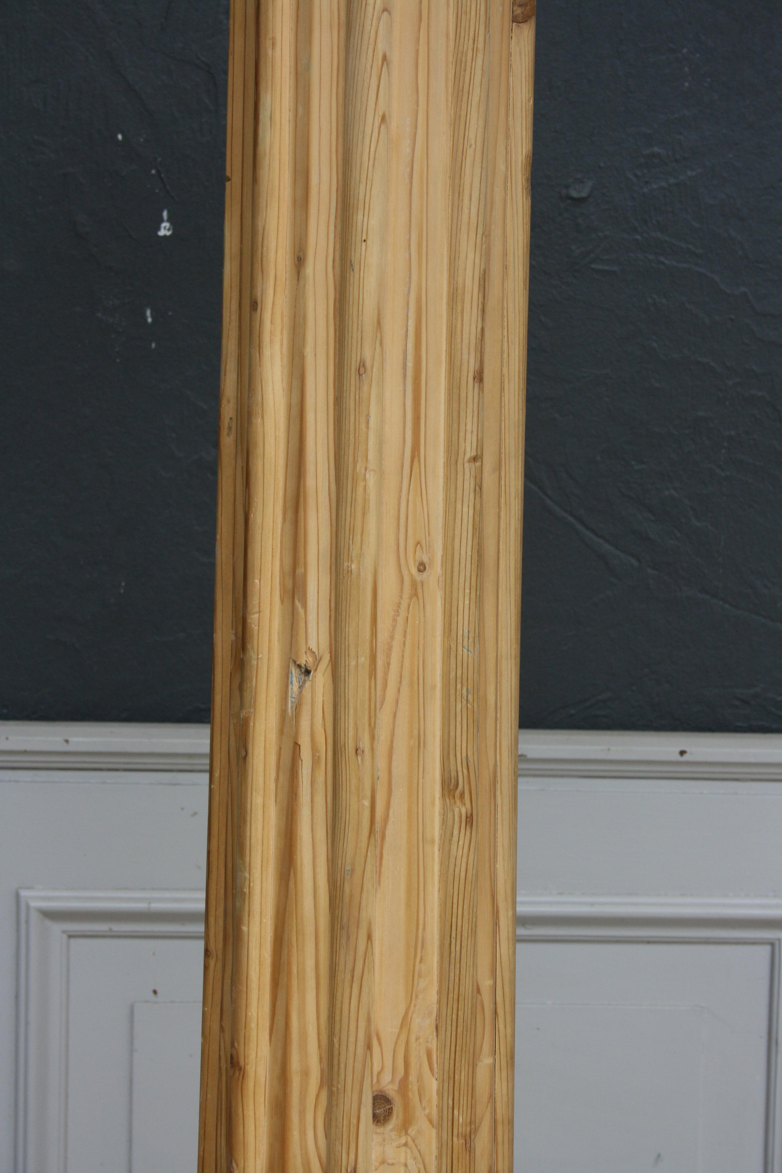 Pair of Antique Pine Columns, Southern Germany 3
