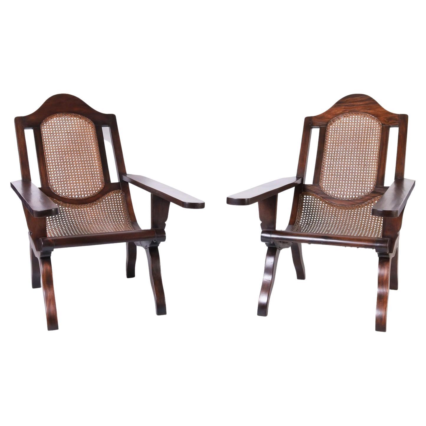 Pair of Antique Plantation Chairs