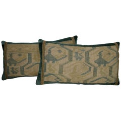 Pair of Antique Portuguese Pillows circa 1850 1762p 1763p