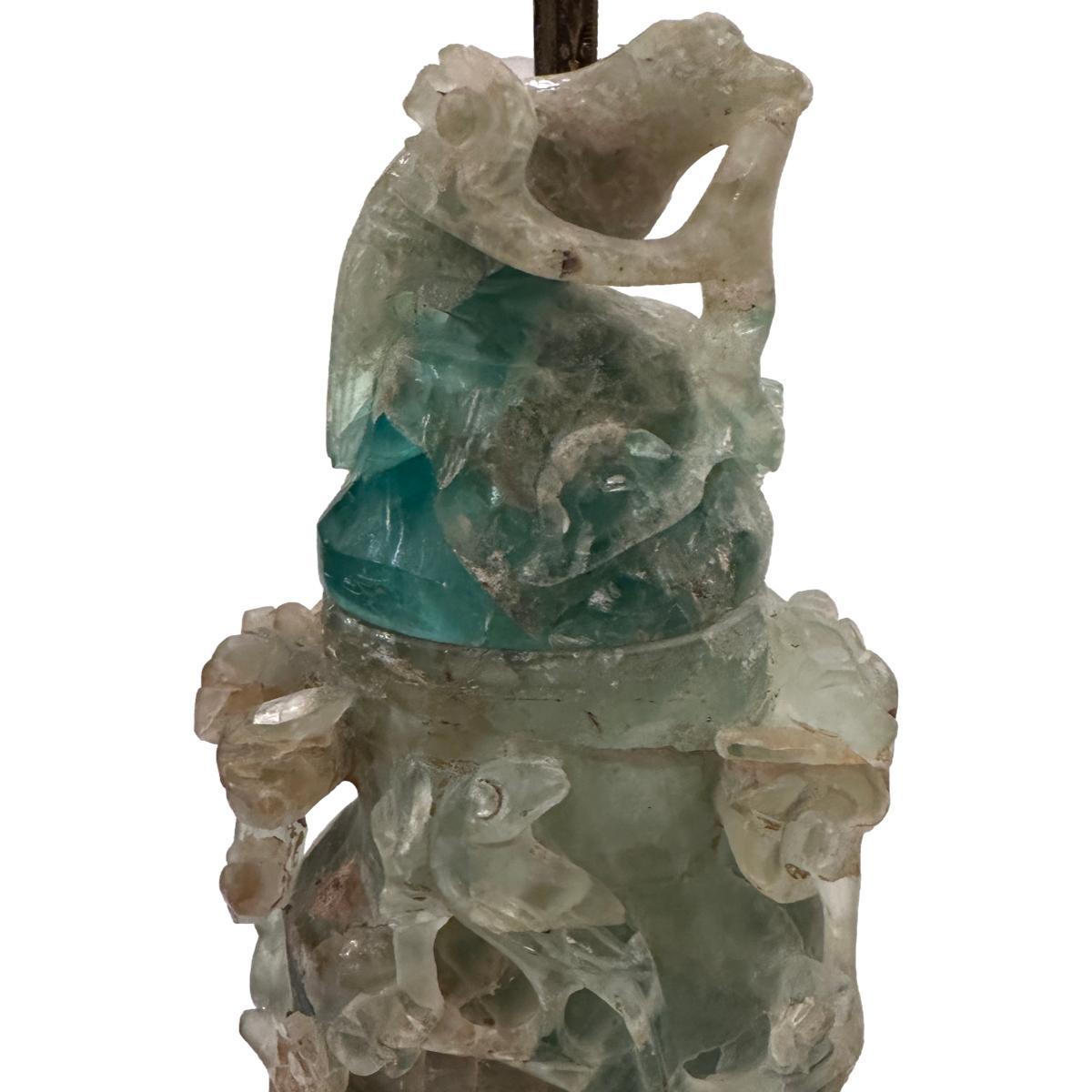 Début du 20ème siècle Paire de lampes anciennes en quartz en vente
