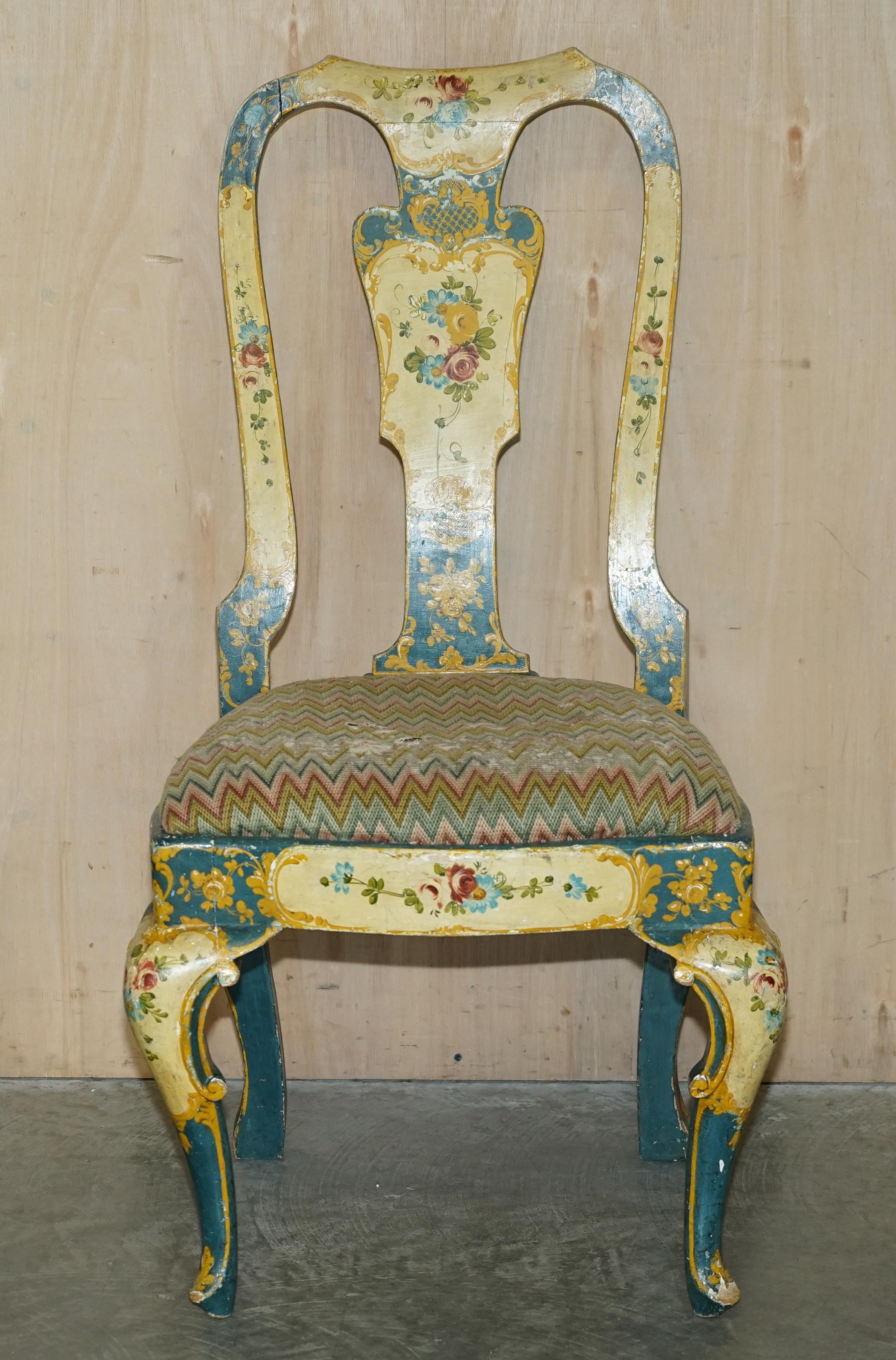 Hand-Crafted Pair of Antique Regency Chairs & Matching Table from Glenalmond Estate Scotland For Sale