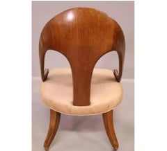 Pair of Antique Regency Period Spoon Back Chairs, circa 1810