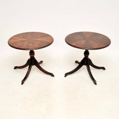 Pair of Antique Regency Style Side Tables