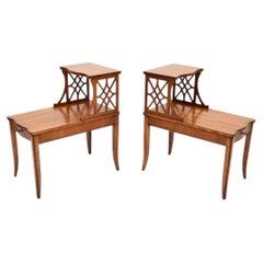 Pair of Antique Regency Style Side Tables