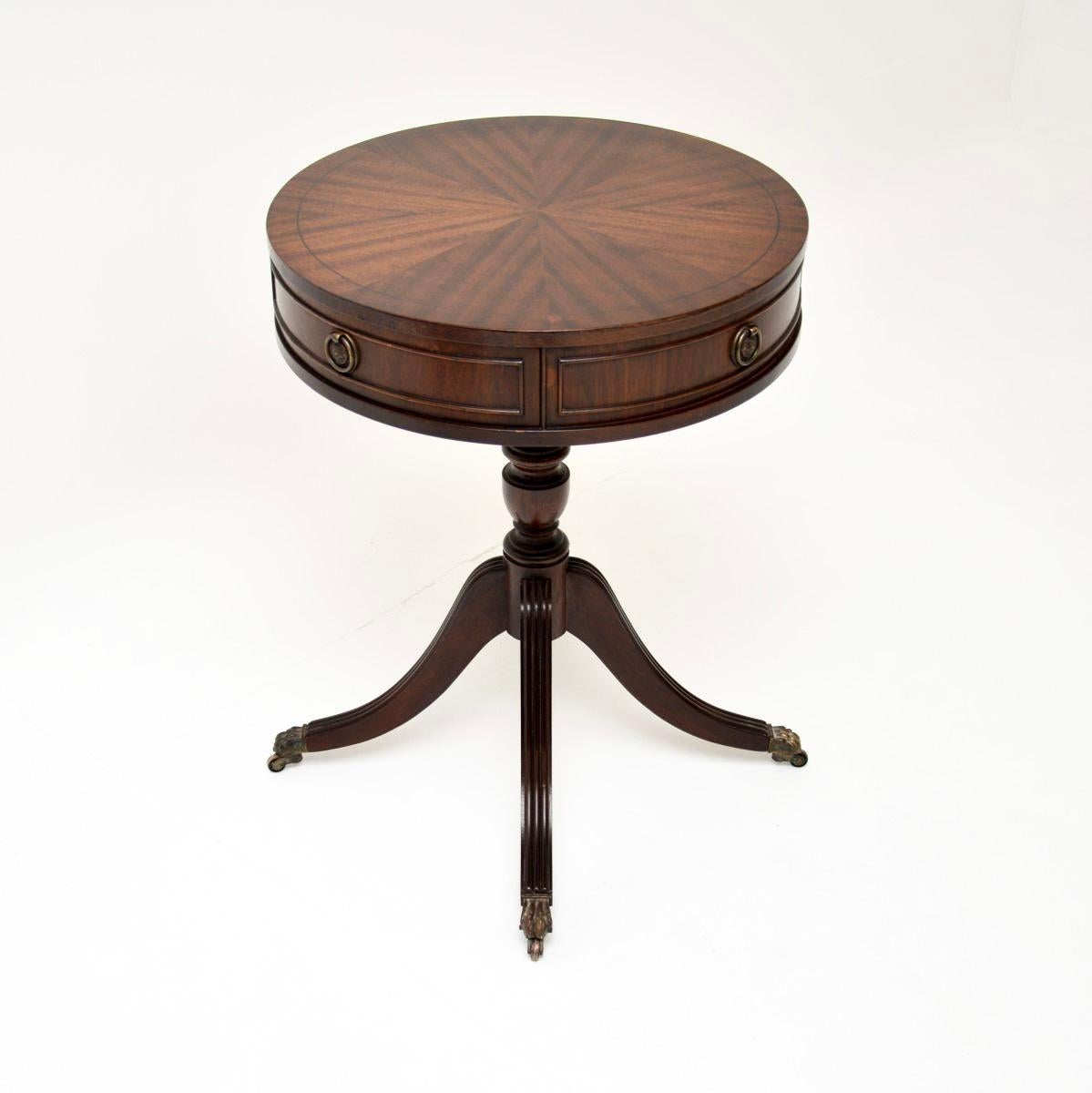 Pair of Antique Regency Style Side Tables For Sale 1