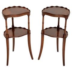 Pair of Antique Regency Style Side Tables